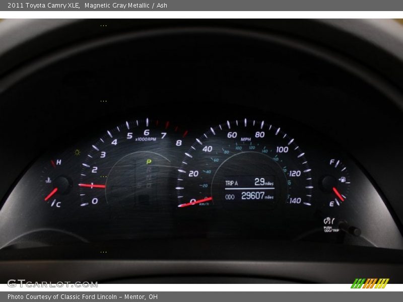  2011 Camry XLE XLE Gauges