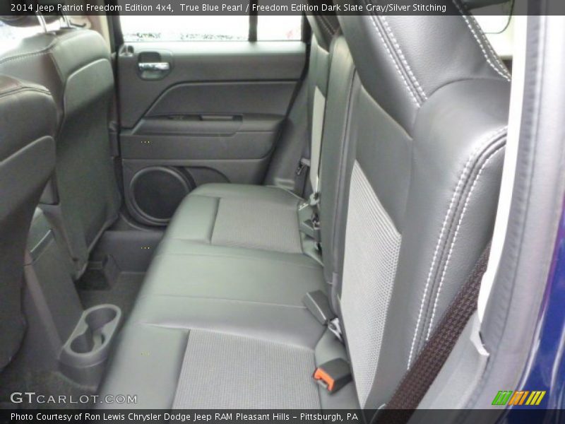 True Blue Pearl / Freedom Edition Dark Slate Gray/Silver Stitching 2014 Jeep Patriot Freedom Edition 4x4