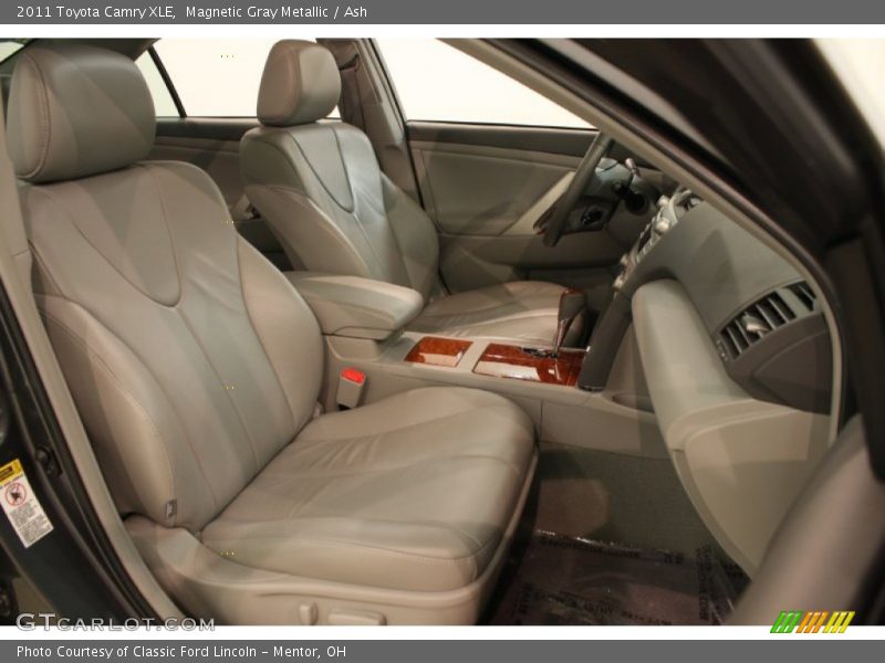 Front Seat of 2011 Camry XLE