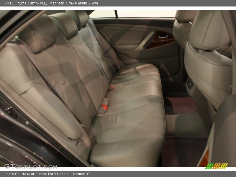 Rear Seat of 2011 Camry XLE