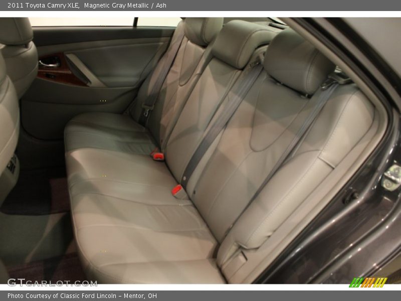 Rear Seat of 2011 Camry XLE