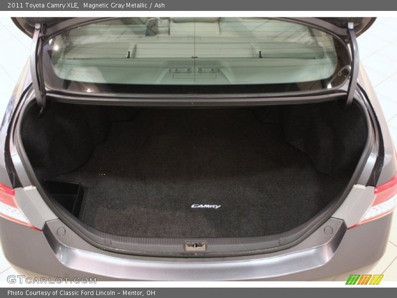  2011 Camry XLE Trunk