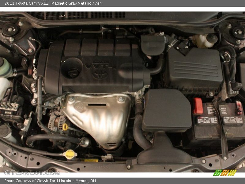  2011 Camry XLE Engine - 2.5 Liter DOHC 16-Valve Dual VVT-i 4 Cylinder