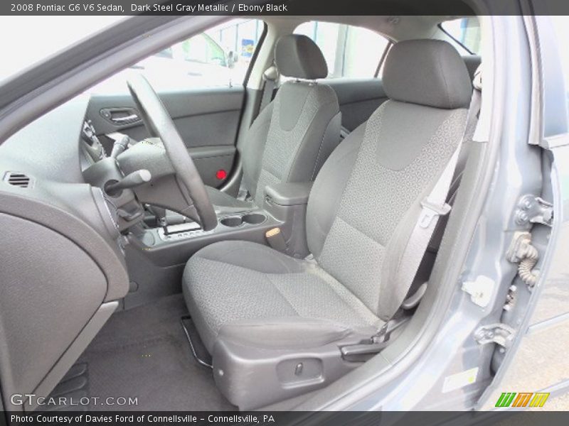 Front Seat of 2008 G6 V6 Sedan