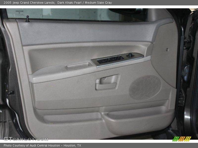 Dark Khaki Pearl / Medium Slate Gray 2005 Jeep Grand Cherokee Laredo
