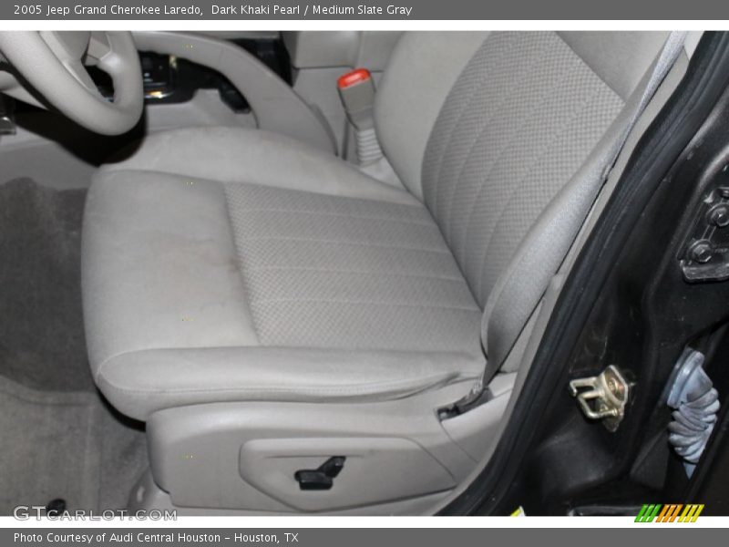 Dark Khaki Pearl / Medium Slate Gray 2005 Jeep Grand Cherokee Laredo