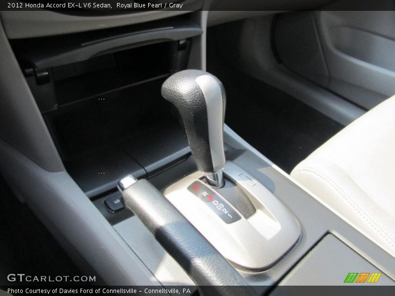  2012 Accord EX-L V6 Sedan 5 Speed Automatic Shifter