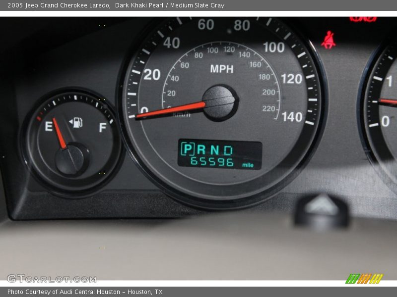 Dark Khaki Pearl / Medium Slate Gray 2005 Jeep Grand Cherokee Laredo