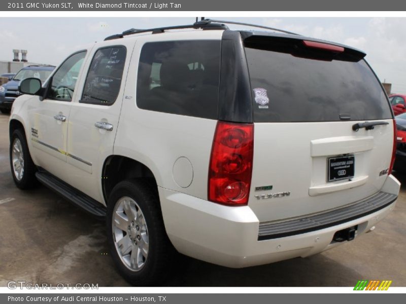 White Diamond Tintcoat / Light Tan 2011 GMC Yukon SLT