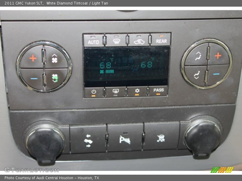 White Diamond Tintcoat / Light Tan 2011 GMC Yukon SLT