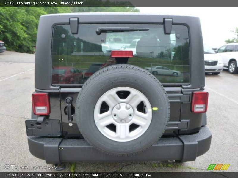Black / Black 2013 Jeep Wrangler Sport 4x4