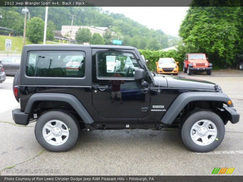 Black / Black 2013 Jeep Wrangler Sport 4x4