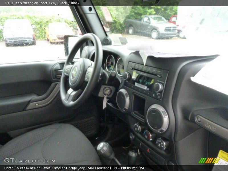 Black / Black 2013 Jeep Wrangler Sport 4x4