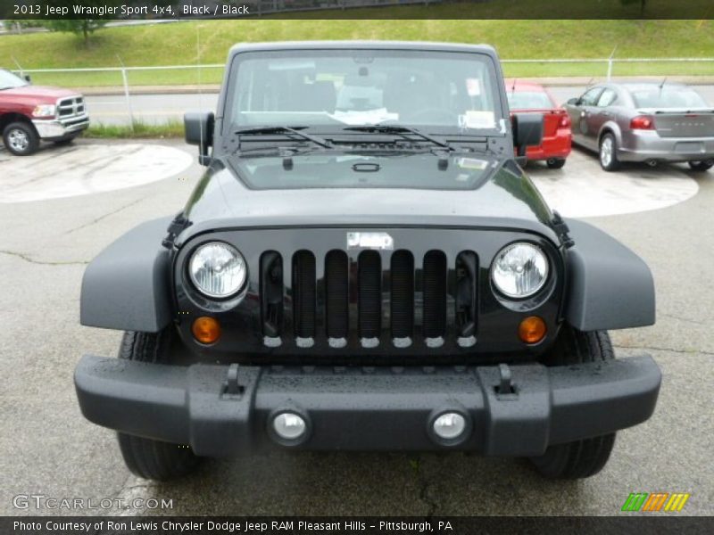 Black / Black 2013 Jeep Wrangler Sport 4x4