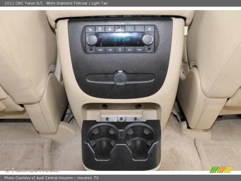White Diamond Tintcoat / Light Tan 2011 GMC Yukon SLT