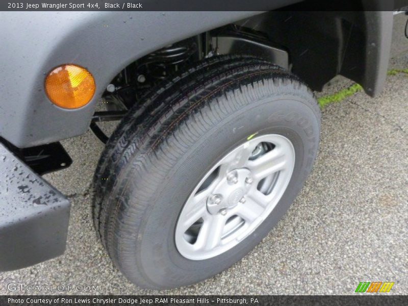 Black / Black 2013 Jeep Wrangler Sport 4x4
