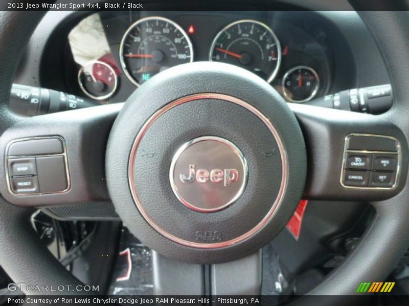 Black / Black 2013 Jeep Wrangler Sport 4x4