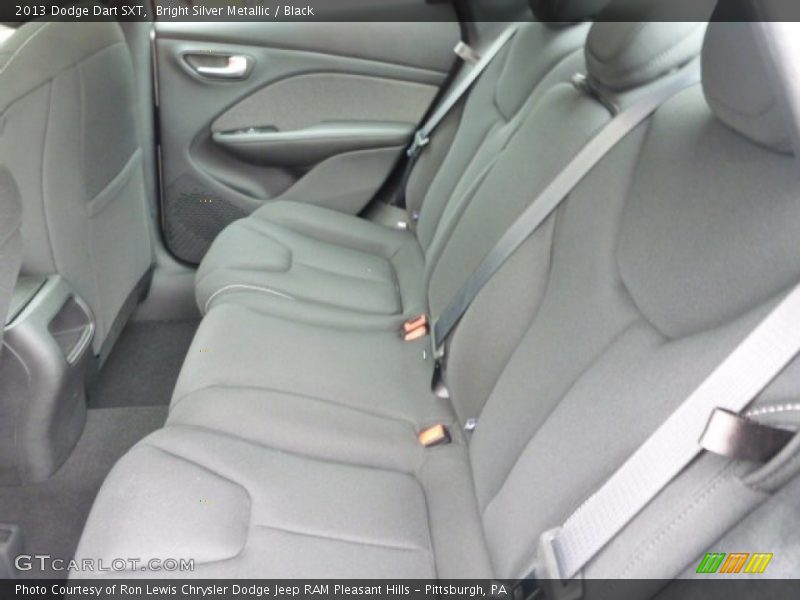 Bright Silver Metallic / Black 2013 Dodge Dart SXT