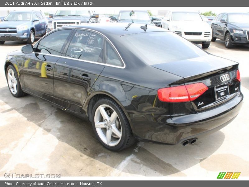 Brilliant Black / Black 2011 Audi A4 2.0T Sedan