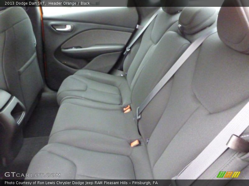 Header Orange / Black 2013 Dodge Dart SXT