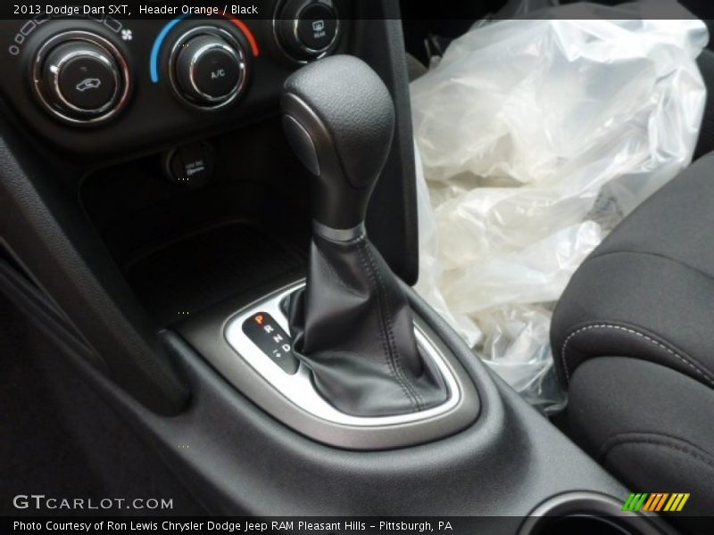 Header Orange / Black 2013 Dodge Dart SXT