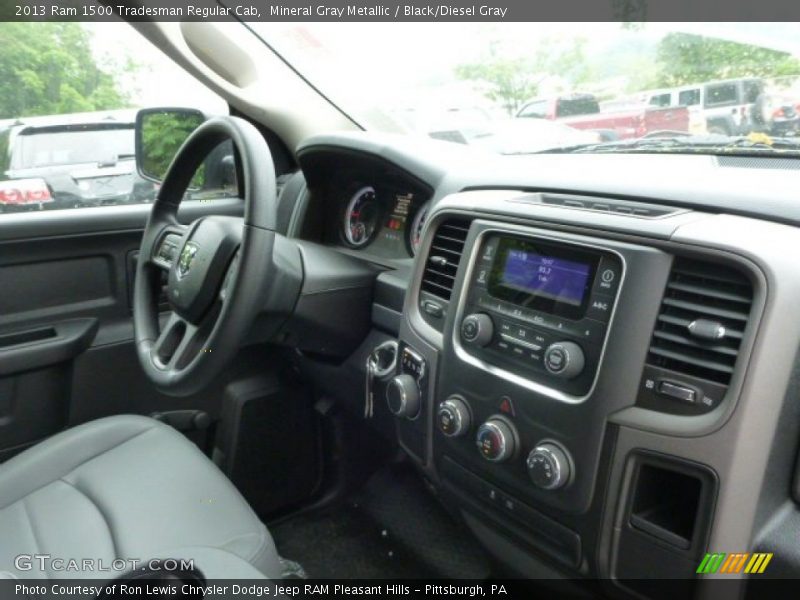 Mineral Gray Metallic / Black/Diesel Gray 2013 Ram 1500 Tradesman Regular Cab