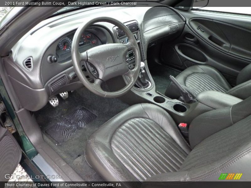 Dark Highland Green / Dark Charcoal 2001 Ford Mustang Bullitt Coupe