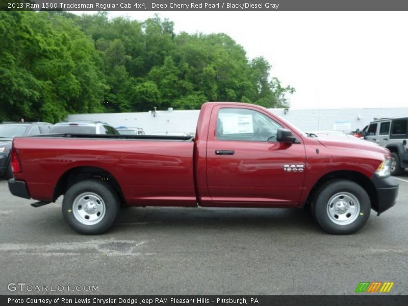  2013 1500 Tradesman Regular Cab 4x4 Deep Cherry Red Pearl