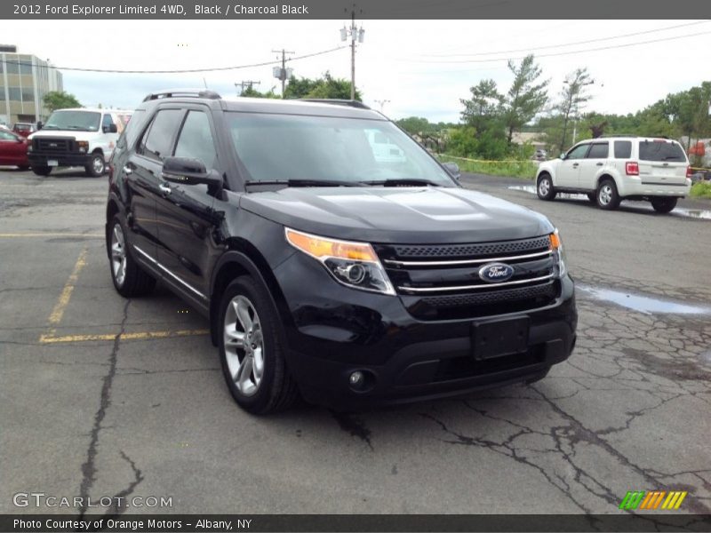 Black / Charcoal Black 2012 Ford Explorer Limited 4WD
