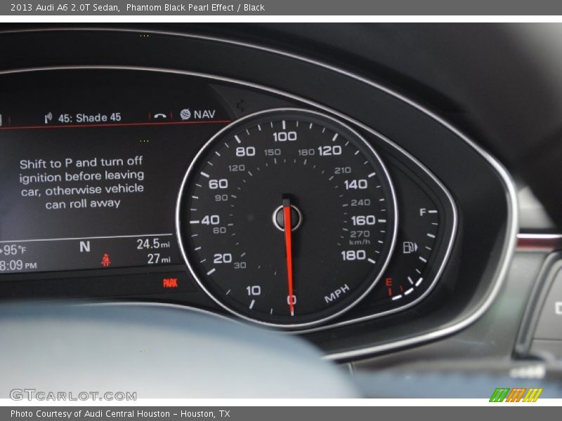 Phantom Black Pearl Effect / Black 2013 Audi A6 2.0T Sedan