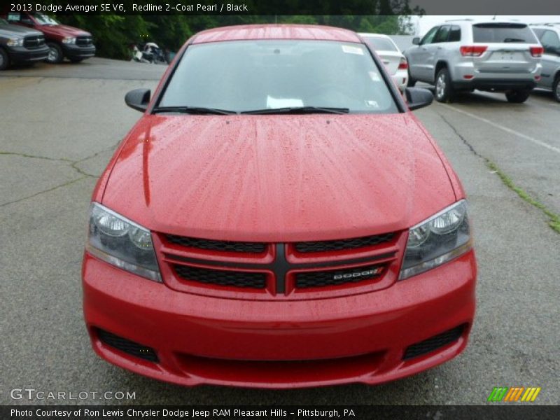 Redline 2-Coat Pearl / Black 2013 Dodge Avenger SE V6