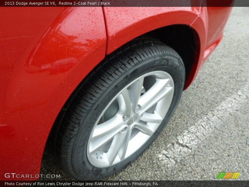 Redline 2-Coat Pearl / Black 2013 Dodge Avenger SE V6