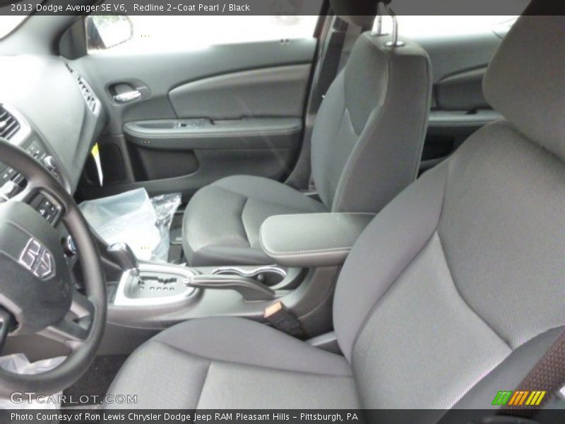 Redline 2-Coat Pearl / Black 2013 Dodge Avenger SE V6