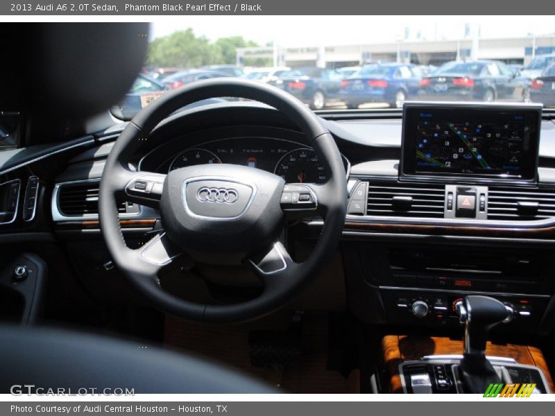 Phantom Black Pearl Effect / Black 2013 Audi A6 2.0T Sedan