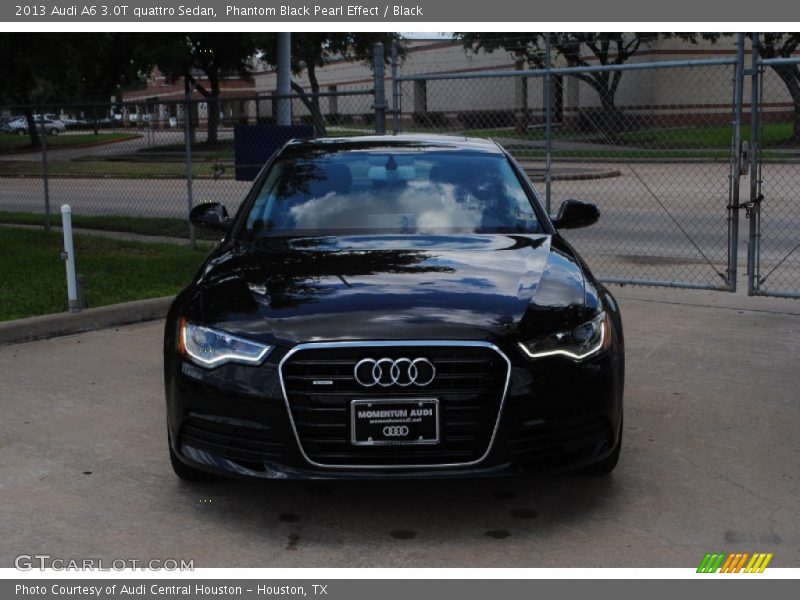 Phantom Black Pearl Effect / Black 2013 Audi A6 3.0T quattro Sedan