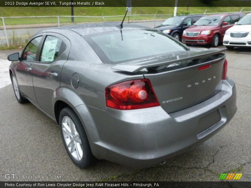 Tungsten Metallic / Black 2013 Dodge Avenger SE V6