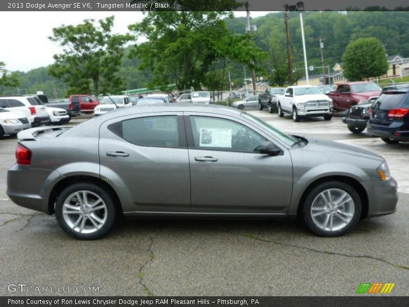 Tungsten Metallic / Black 2013 Dodge Avenger SE V6