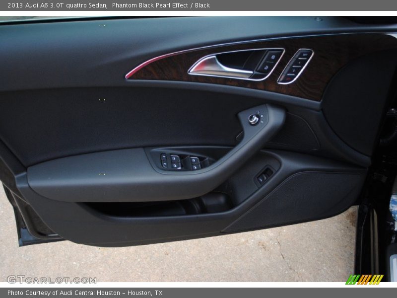 Phantom Black Pearl Effect / Black 2013 Audi A6 3.0T quattro Sedan