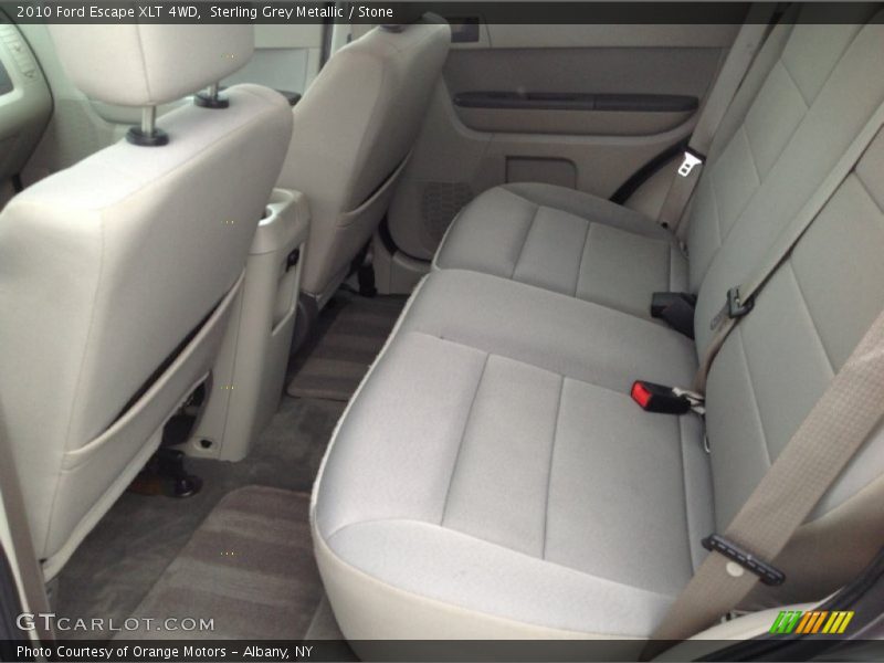 Rear Seat of 2010 Escape XLT 4WD