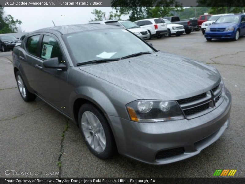 Tungsten Metallic / Black 2013 Dodge Avenger SE V6
