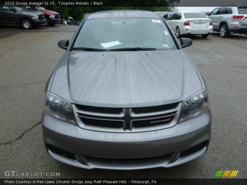 Tungsten Metallic / Black 2013 Dodge Avenger SE V6