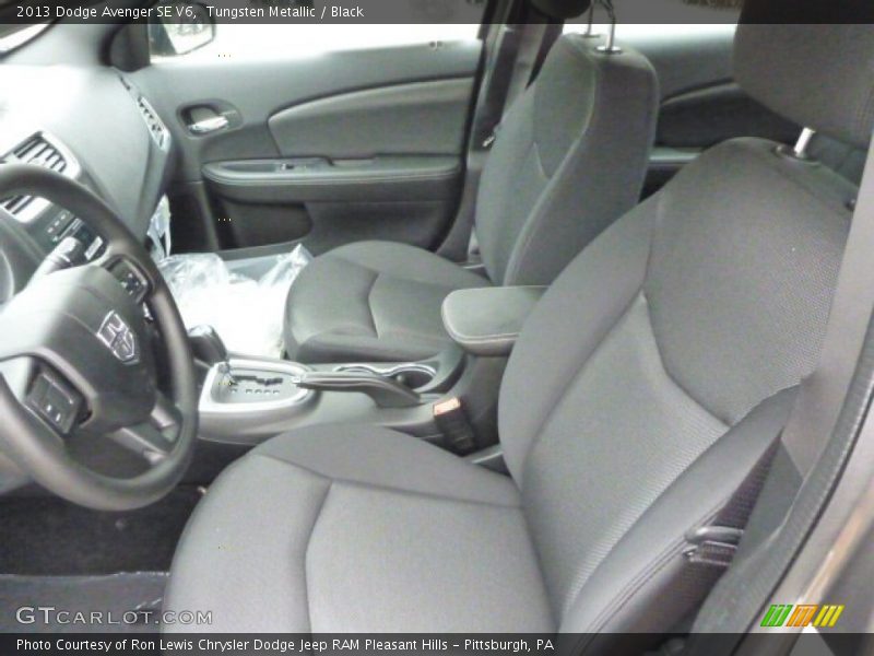Tungsten Metallic / Black 2013 Dodge Avenger SE V6