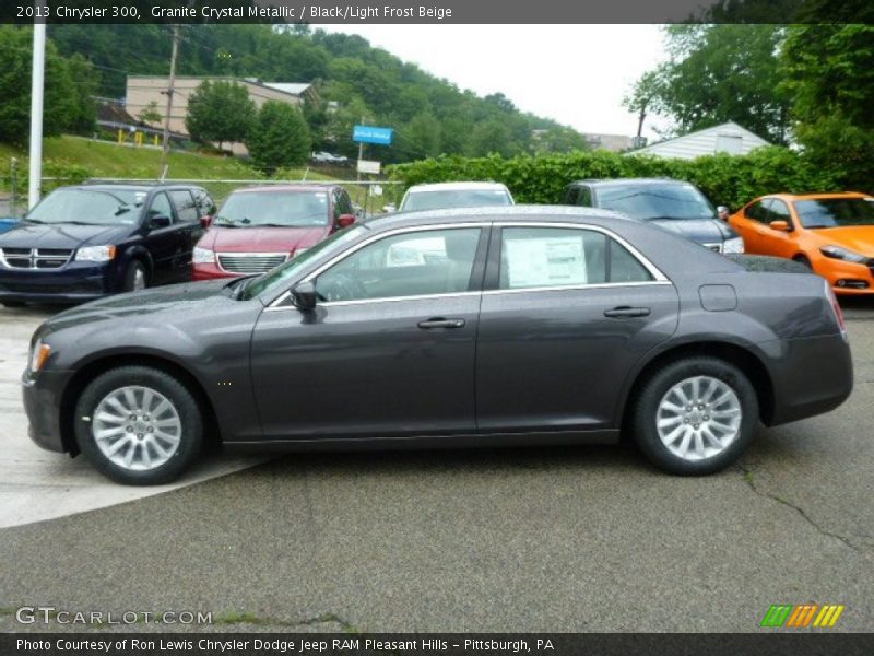 Granite Crystal Metallic / Black/Light Frost Beige 2013 Chrysler 300