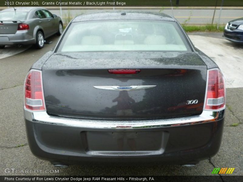 Granite Crystal Metallic / Black/Light Frost Beige 2013 Chrysler 300