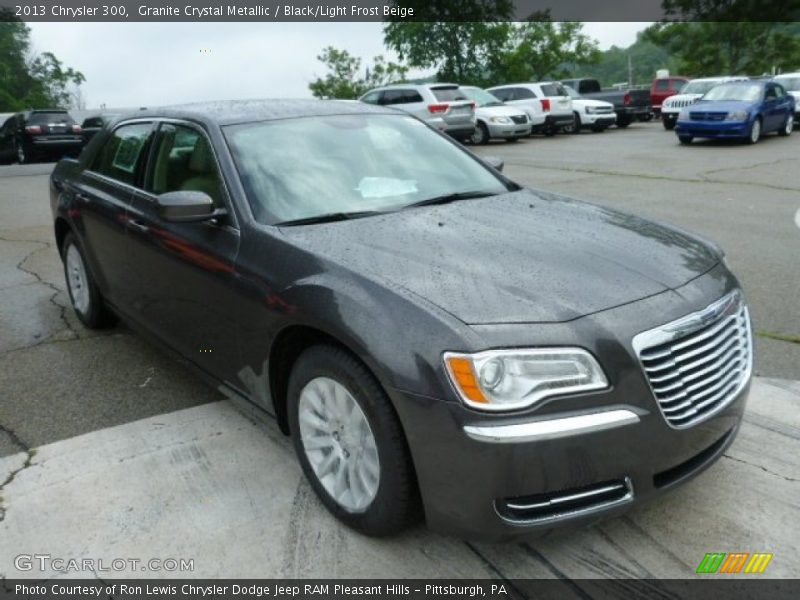 Granite Crystal Metallic / Black/Light Frost Beige 2013 Chrysler 300