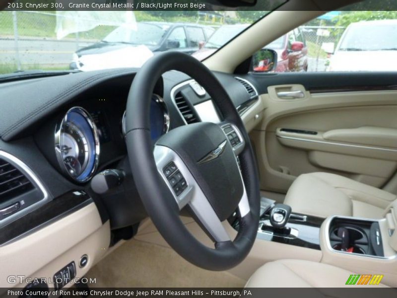 Granite Crystal Metallic / Black/Light Frost Beige 2013 Chrysler 300