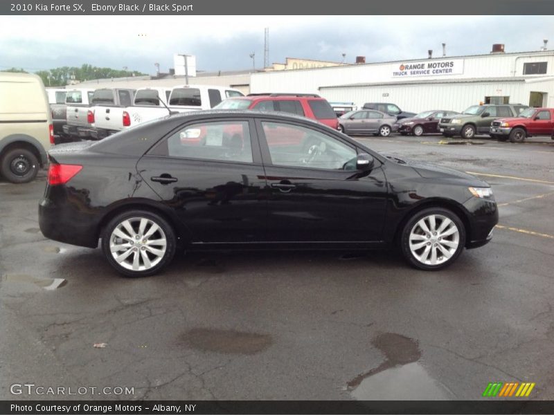Ebony Black / Black Sport 2010 Kia Forte SX