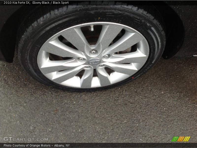 Ebony Black / Black Sport 2010 Kia Forte SX