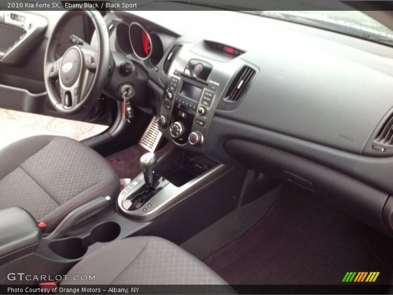 Ebony Black / Black Sport 2010 Kia Forte SX