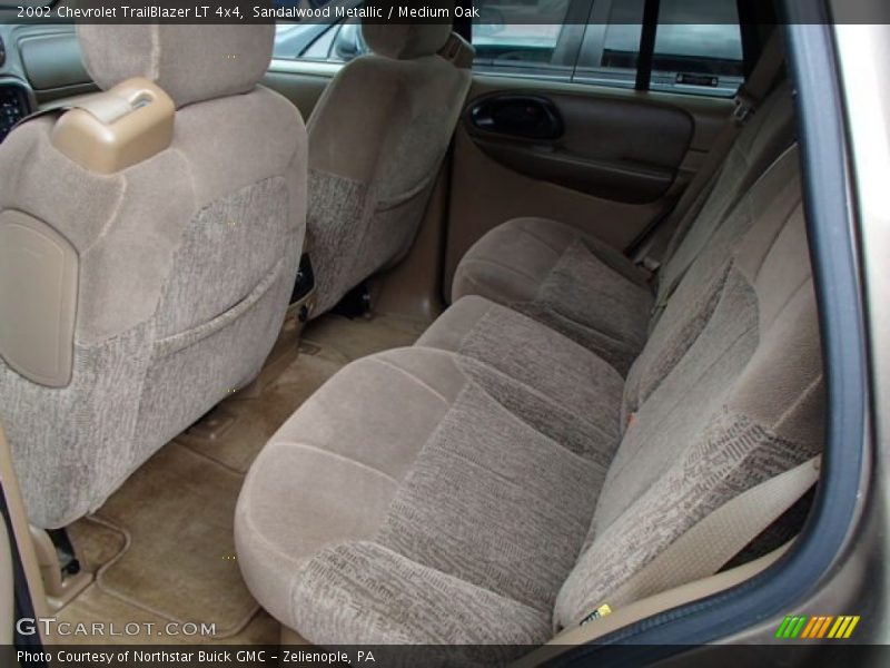 Sandalwood Metallic / Medium Oak 2002 Chevrolet TrailBlazer LT 4x4